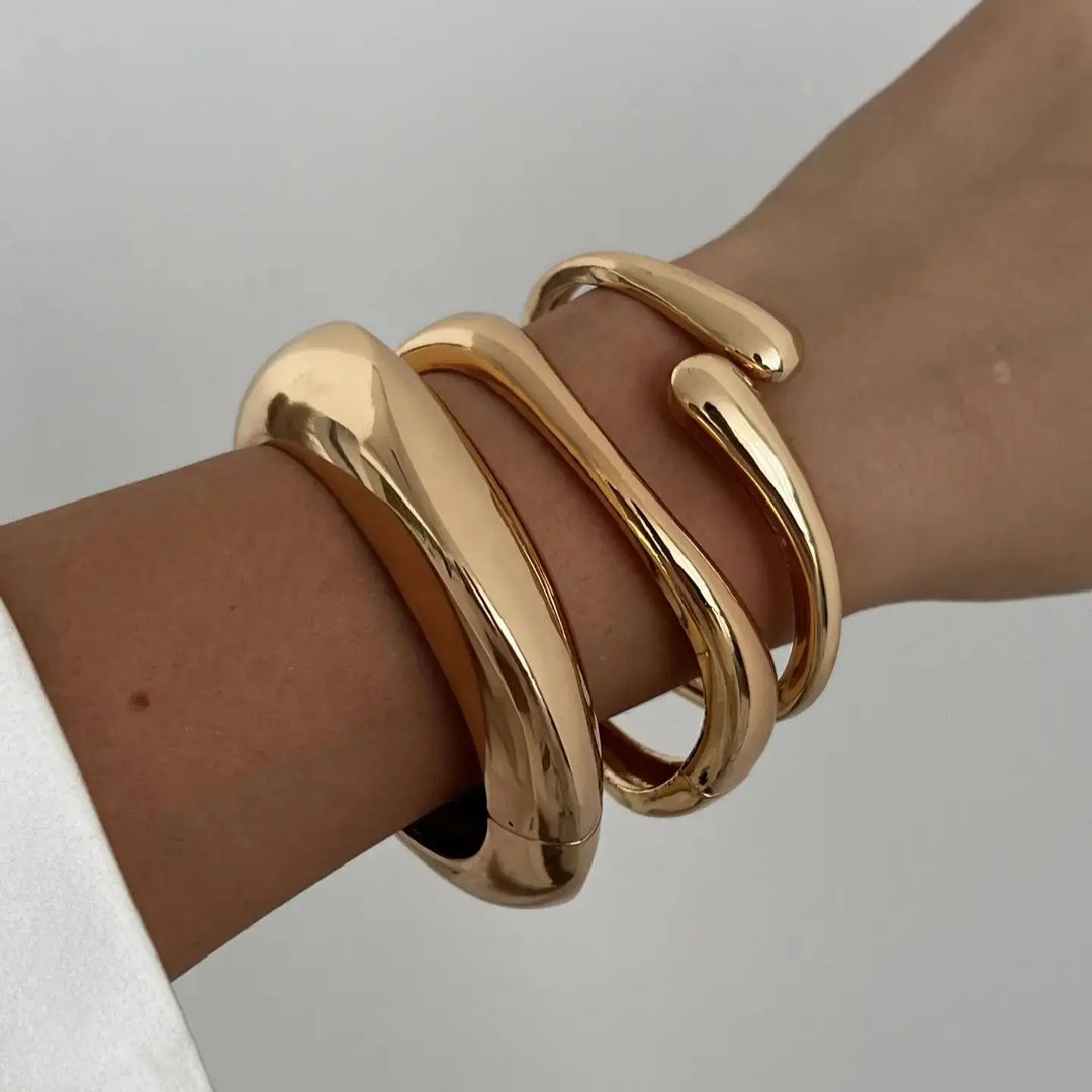 Vintage Metal Cuff Bangles