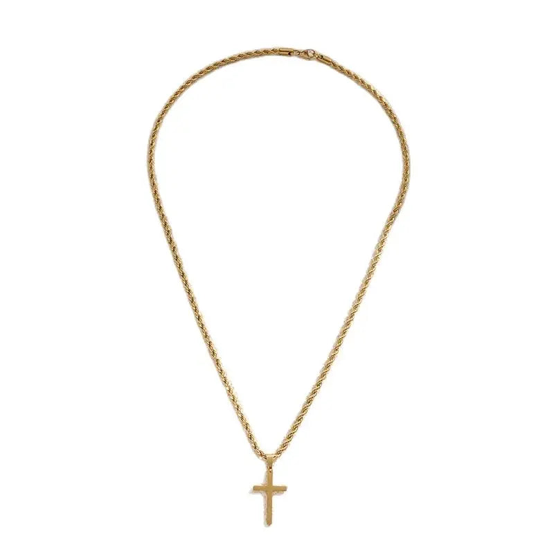 Minimalist Cross Necklace