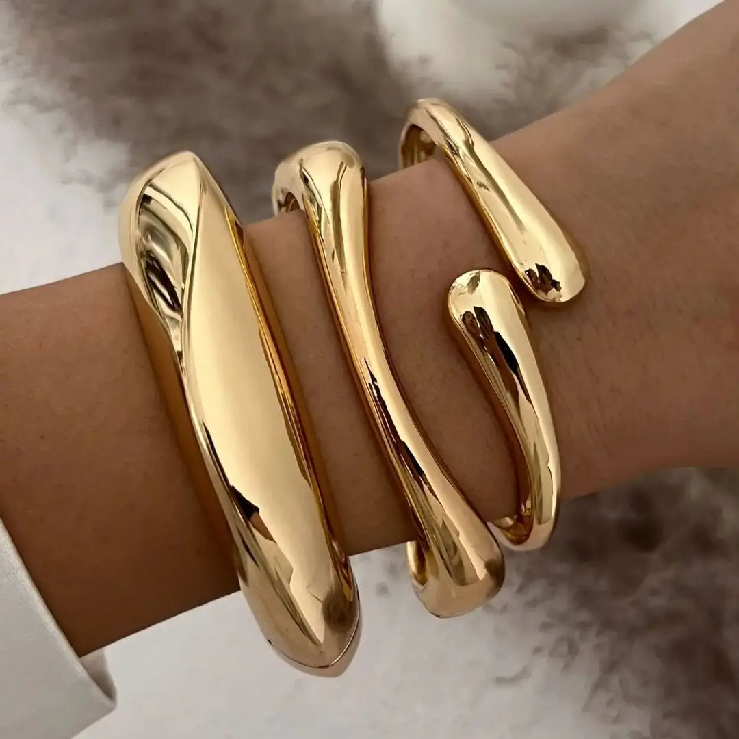 Vintage Metal Cuff Bangles