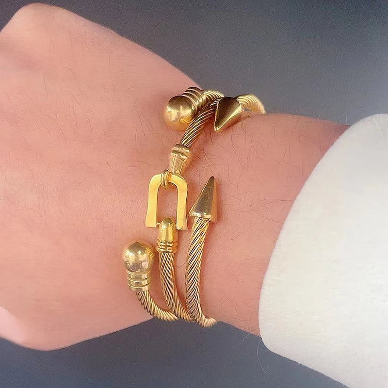 Luxe Arrow Cuff Bracelet