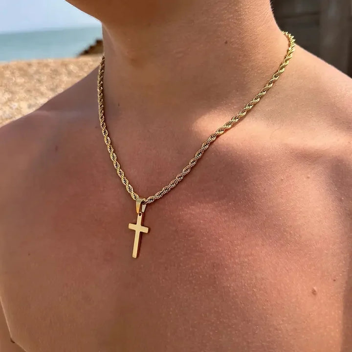 Minimalist Cross Necklace