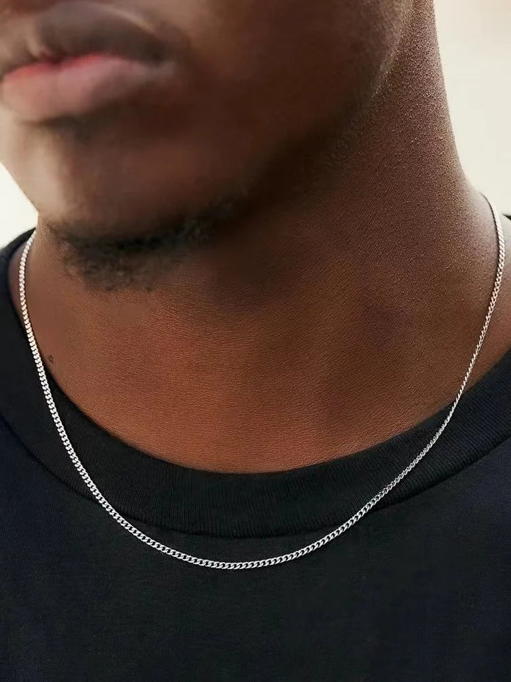 3mm Cuban Chain Necklace