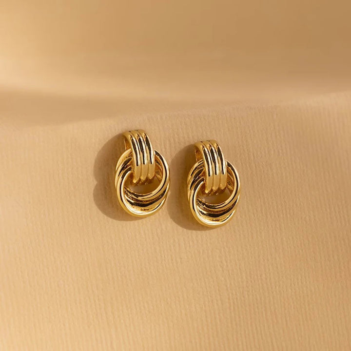 Vintage Triple Knot Earrings