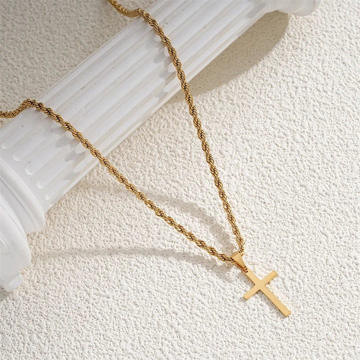 Minimalist Cross Necklace