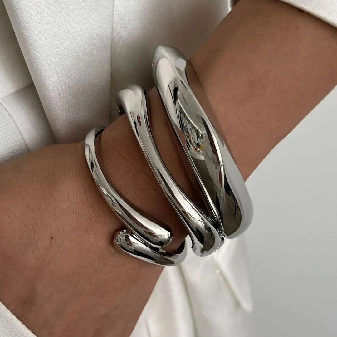 Vintage Metal Cuff Bangles